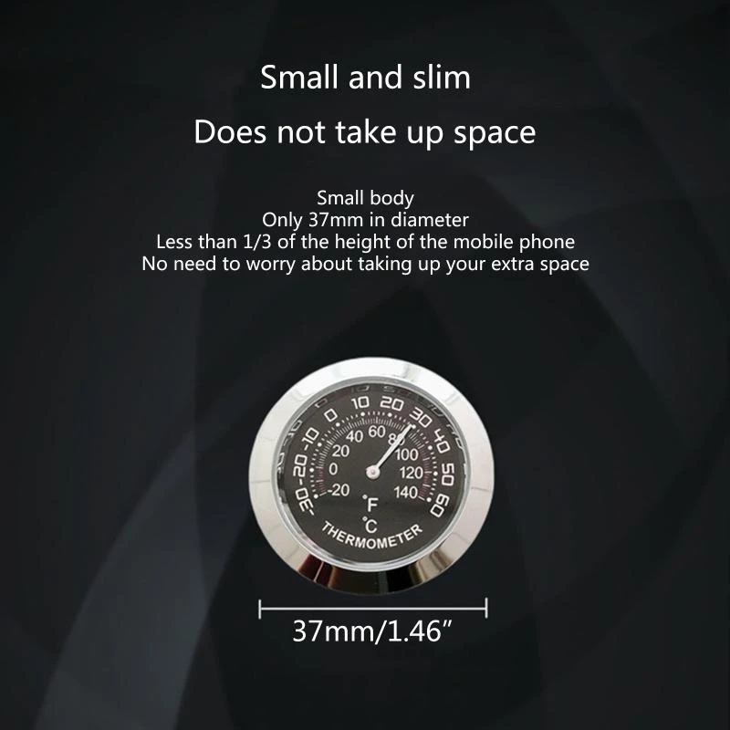R1WA Mini Hygrometer Small Thermometer Hygrometer Monitor Car Thermometer Hygrometer