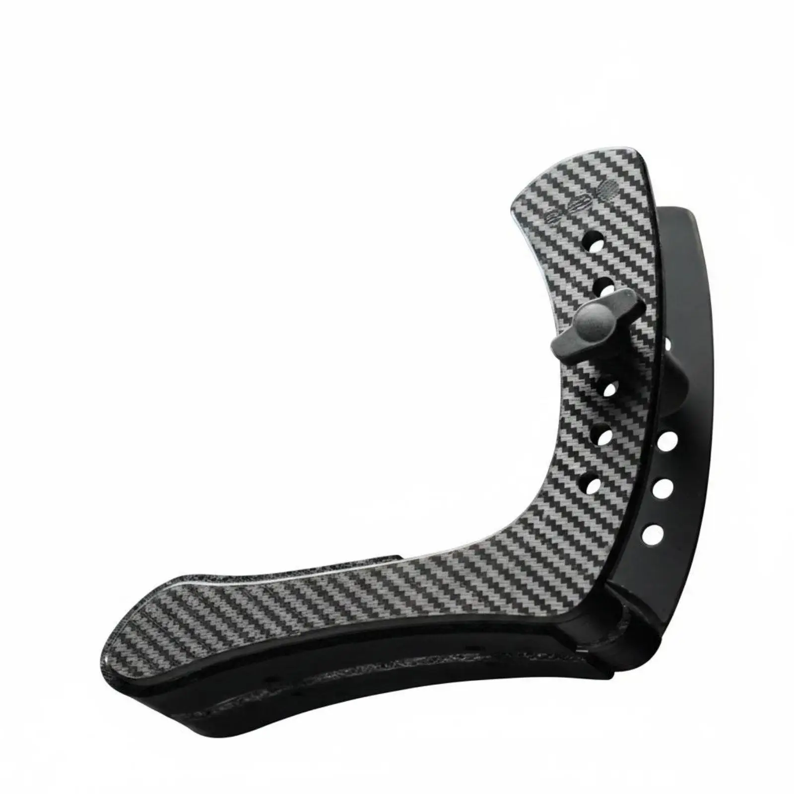 Carbon Fiber Adjustable Guitar Rest Ergonomic Support Stand Anti Slip Music Accessory for Electric Guitar Recording