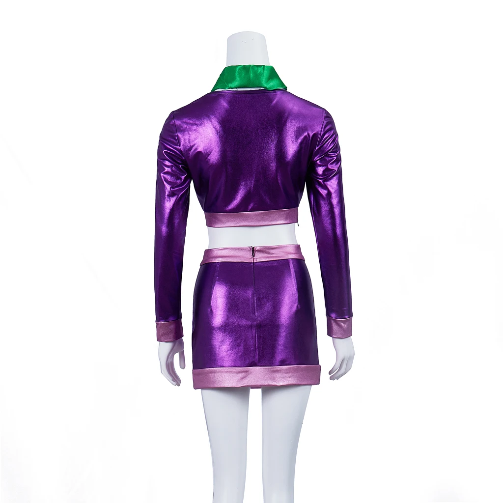 أزياء دافني بليك التأثيرية للنساء معرضة خطر دافني الأرجواني المحاصيل الأعلى والتنانير الصغيرة ملابس الهالوين دافني بليك للعب الأدوار #5