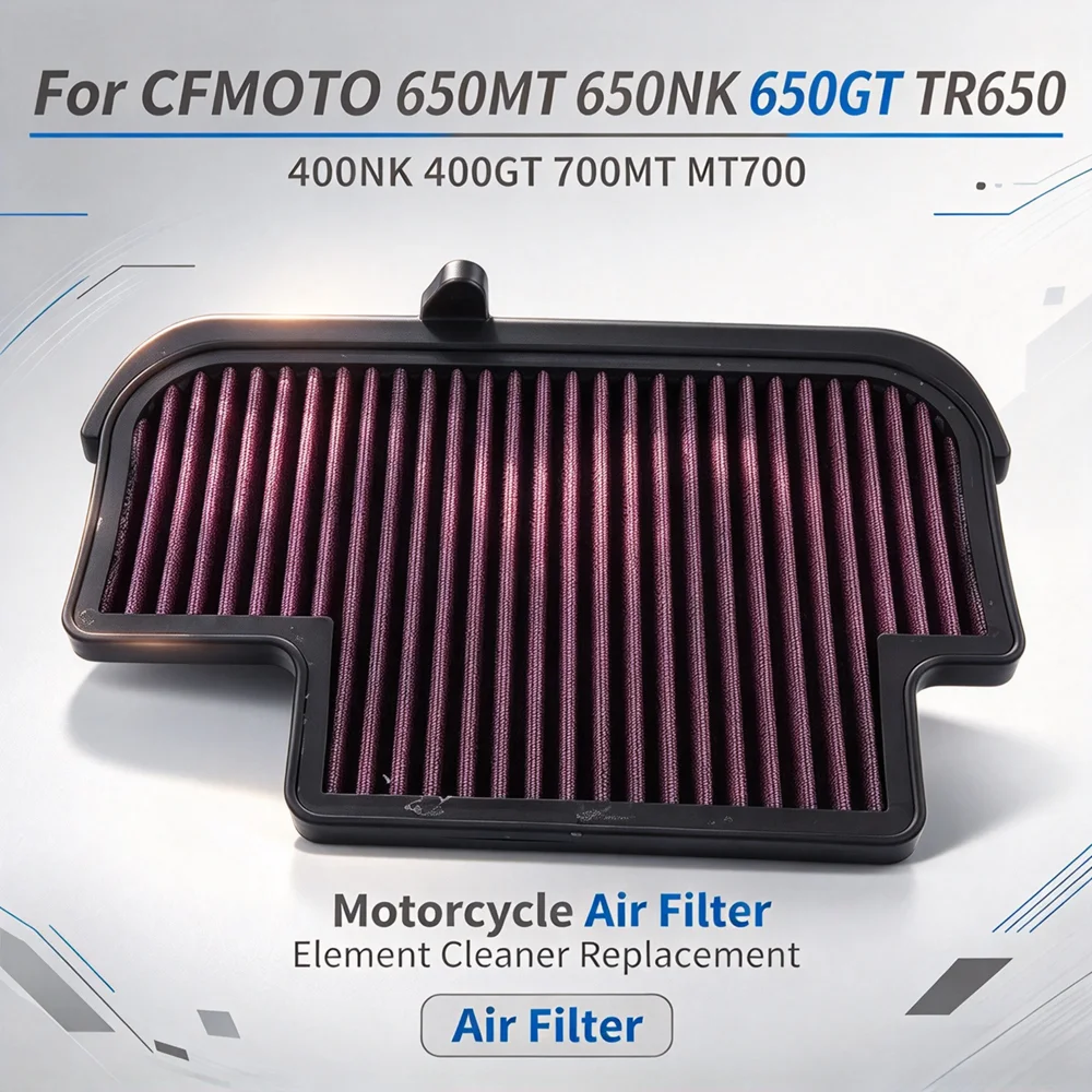 Mototcycle Air Filter for CFMOTO 650MT 650NK 650GT TR650 400NK 400GT 700MT MT700 NK 400 650 NK GT 400 650 GT MT 650 700 MT