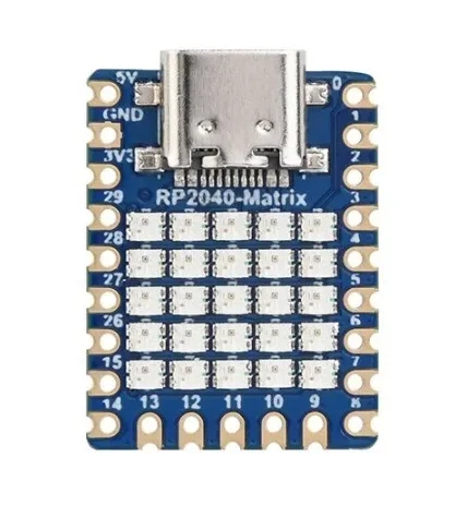 

Microcontroller development board development board matrix 5 × 5RGB LED matrix module