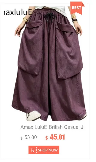 Amax LuluE 2026 Winter Damen Koreanische Mode Lose Gepunktete Warme Cordhose Damen Verdickte Freizeithose Vintage Klassische Haremshose – Detail 7