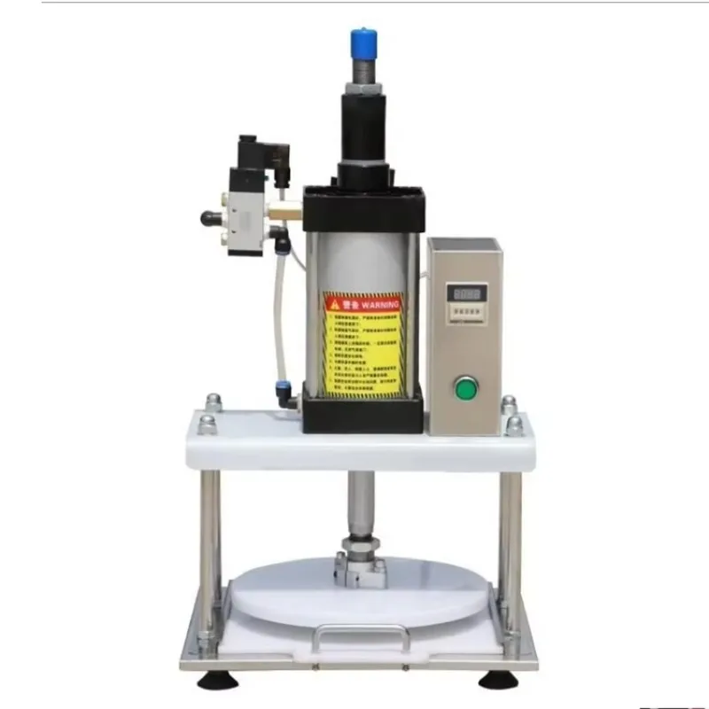 

Practical and Affordable Stainless Steel Power-Saving Pizza Pancake and Xinjiang Naan Press Dough Pressing Machine