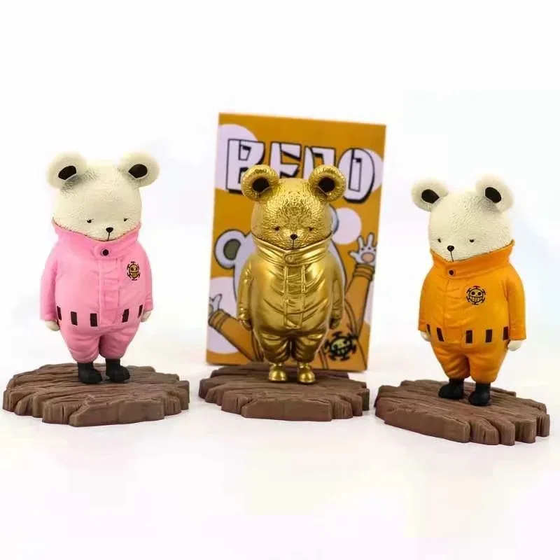 

Аниме ONE PIECE GK приносим извинения бипер медведь Q Edition статуя стоя из ПВХ экшн-фигурка Коллекционная модель игрушка в коробке