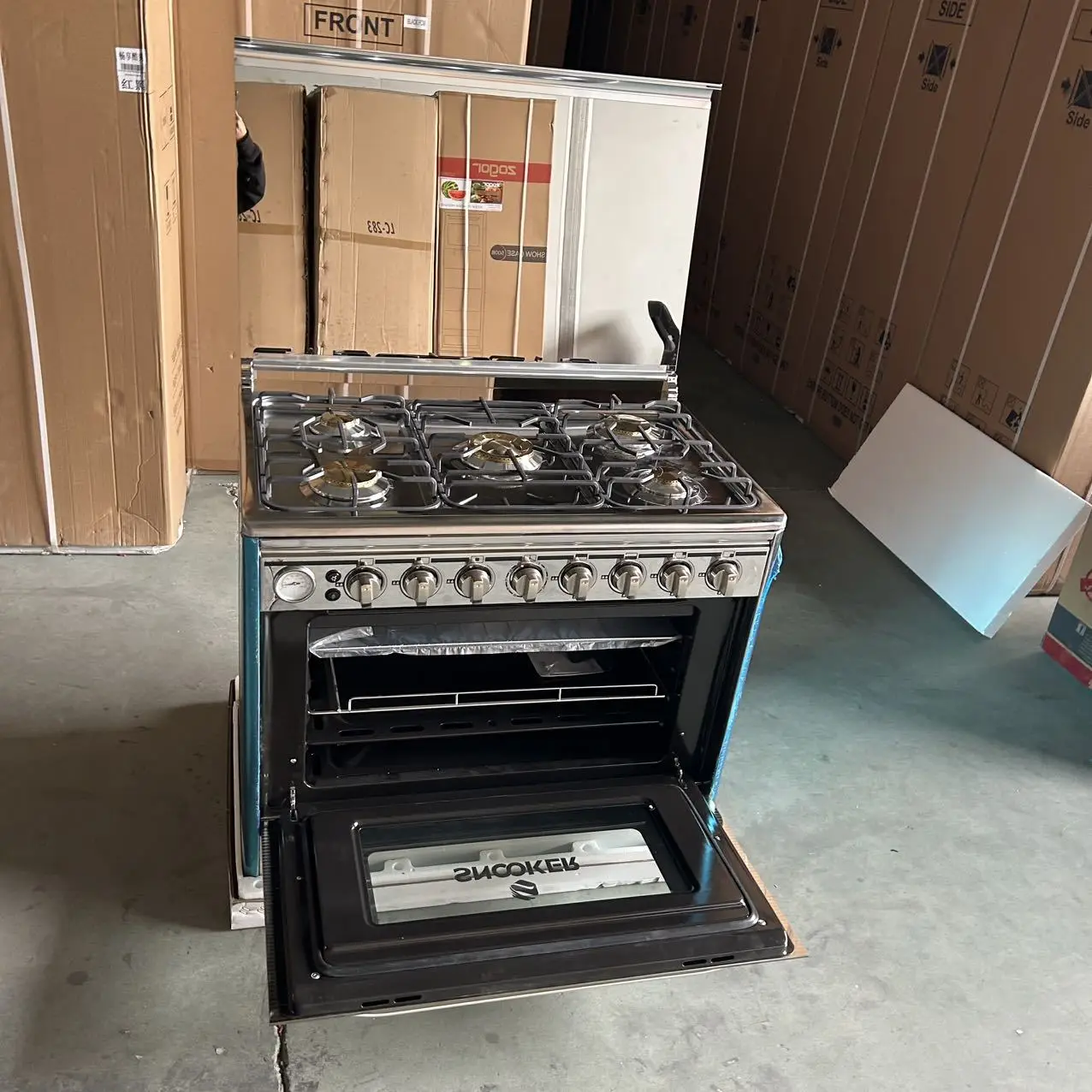 Commercial and Household Multi-function Vertical Timer Thickened Box British Standard 5 Gas Oven