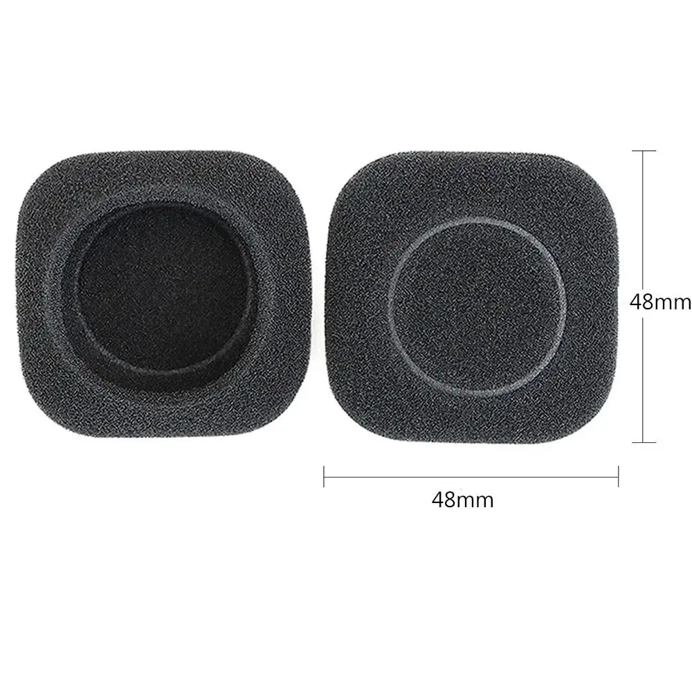 2Pcs 소프트 교체 용 이어 패드 폼 스폰지 헤드폰 쿠션 Logitech H150 H130 H250 H151 용 통기성 편안한 이어 커버