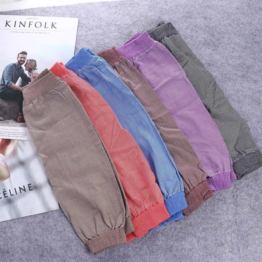 

Походная работа для женщин, езда с длинными рукавами, вождение, бег для мужчин, грелка для рук, охлаждающие полосатые рукава для четырех сезонов