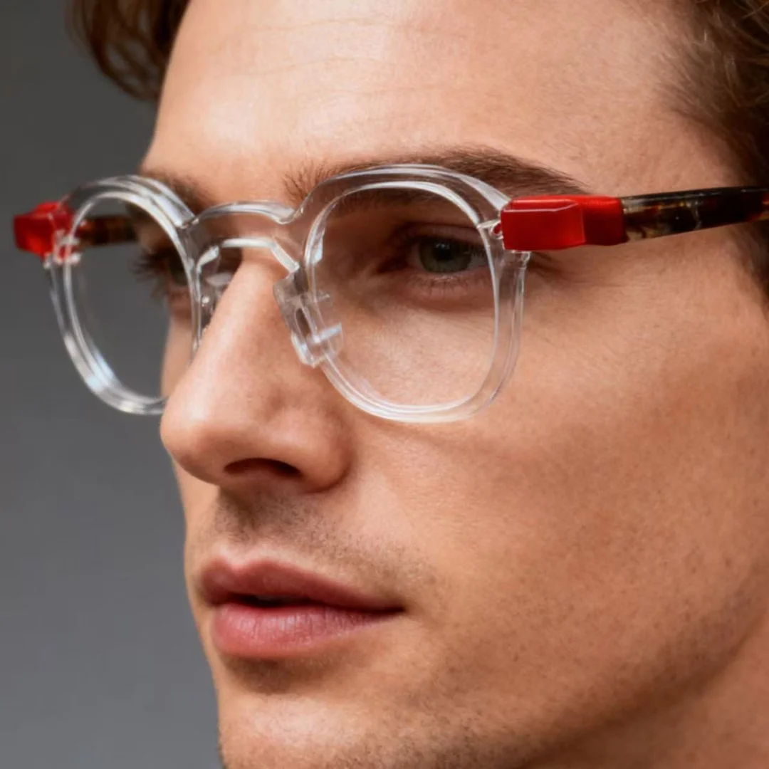 

Handmade Acetate Myopia Glasses Men Retro Prescription Glasses Frame Women Luxury Brand Myopia Eyewear