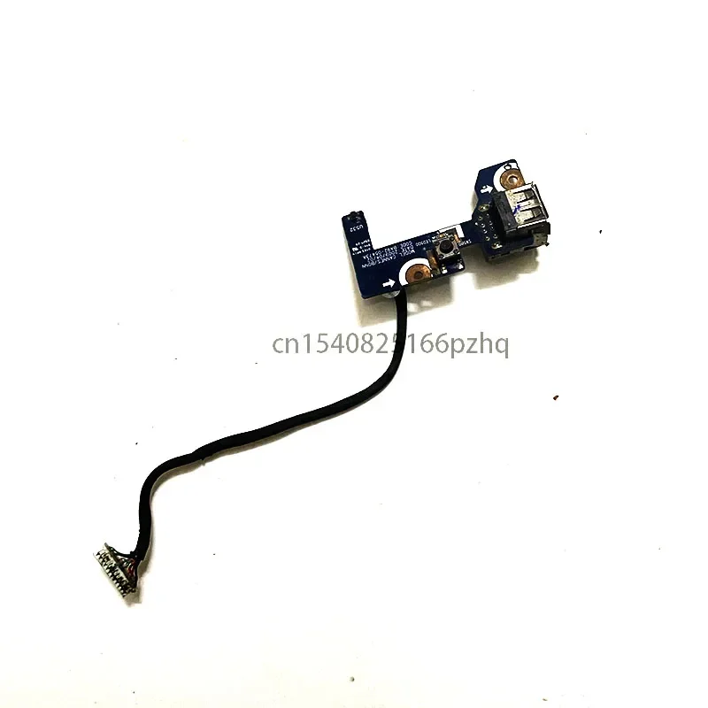 Used  FOR Samsung R518 R620 R720 R520 R522 Power Button / USB Board BA92-05473A Cable