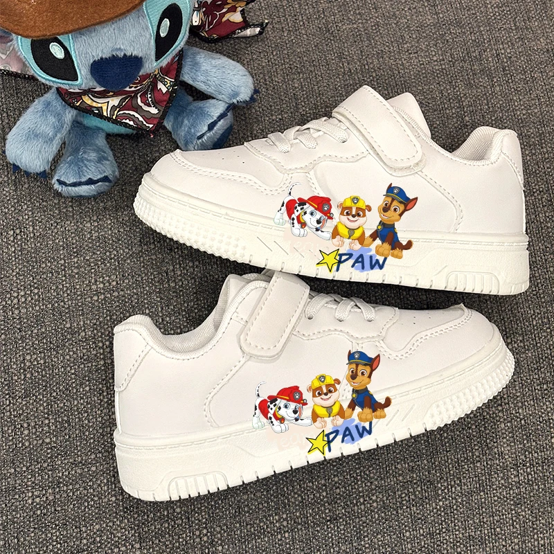 Children's Student Fashion Casual Shoes Kids New Design KPOP White Sport Shoes Boys Girls Anti-slip Outdoor Breathable Sneakers