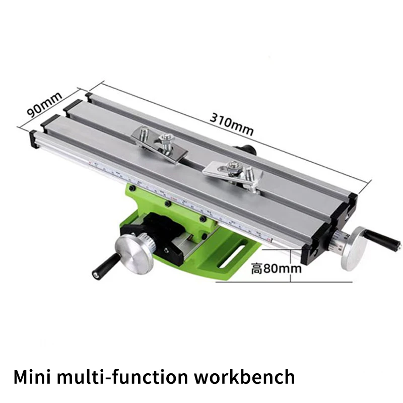 Miniature Precision Mini Multifunction Milling Table Bench Drill Table X and Y-axis Adjustment Coordinate Table For Mini Drill