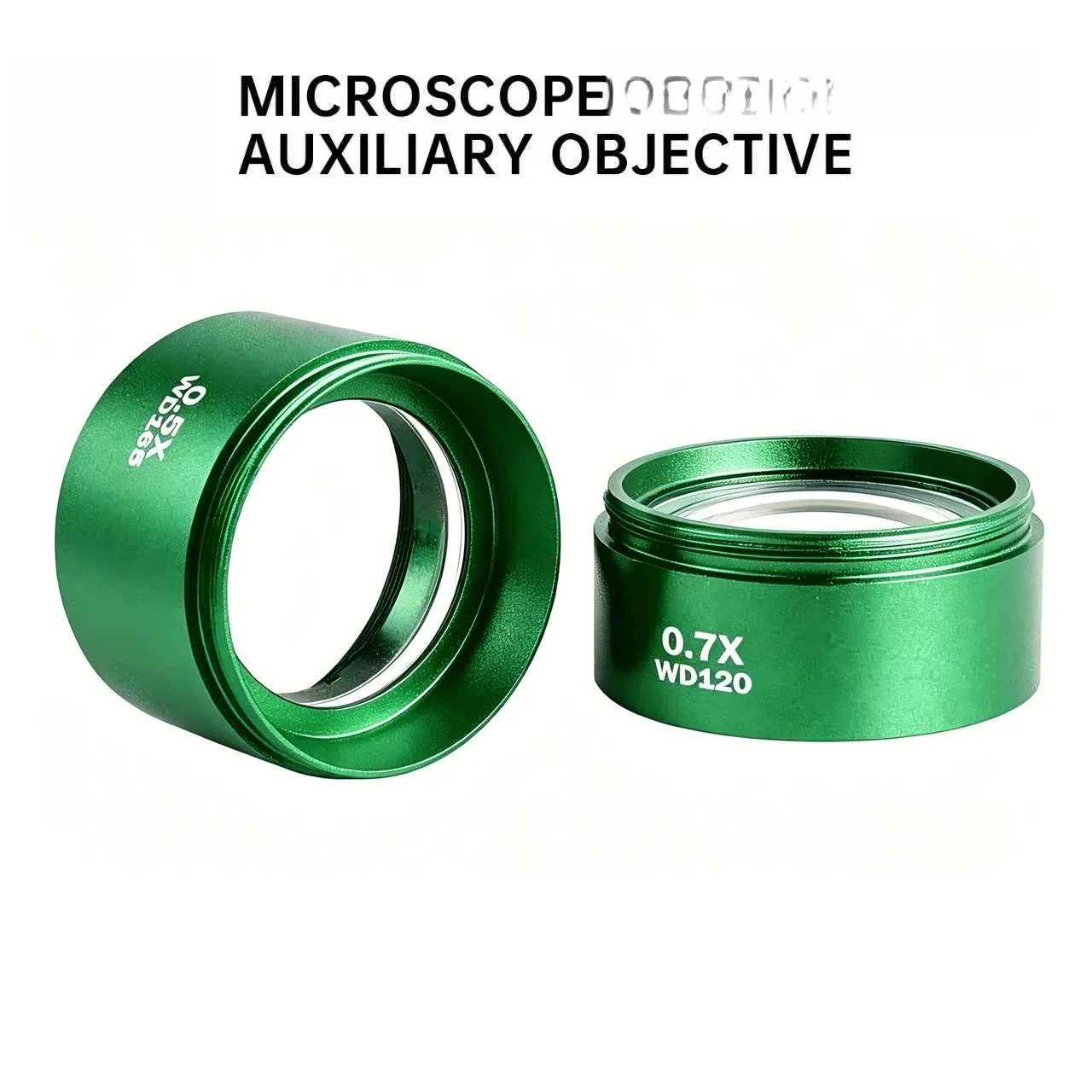 Objectif auxiliaire 0,5X 0,7X et lentille de réduction Barlow pour microscope stéréo – Outil de réparation pour augmenter la distance de travail