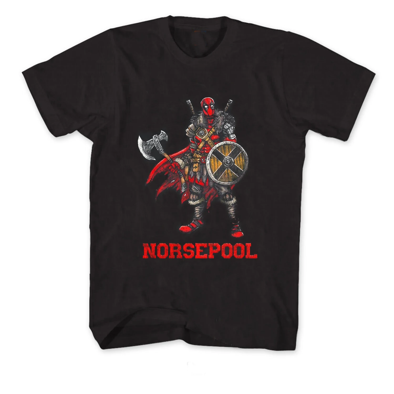 

Funny Norse Warriors Viking Norsepool T-Shirt 100% Cotton O-Neck Summer Short Sleeve Casual Mens T-shirt Size S-3XL