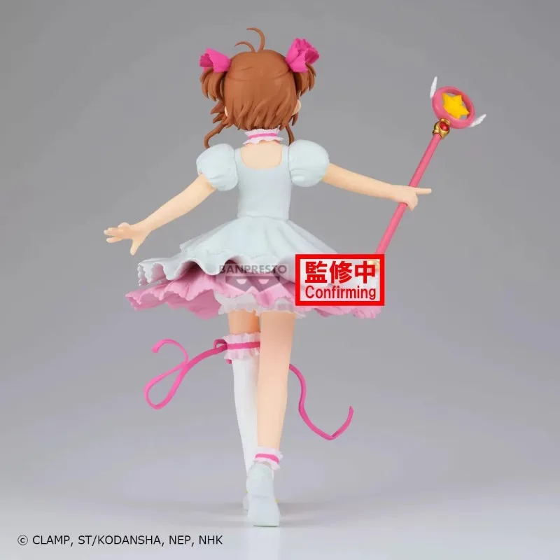 バンダイ本物のバンプレストカードキャプターさくらアニメキャラクター木之本サクル子供のためのクリスマスギフトコレクションアクションおもちゃモデル