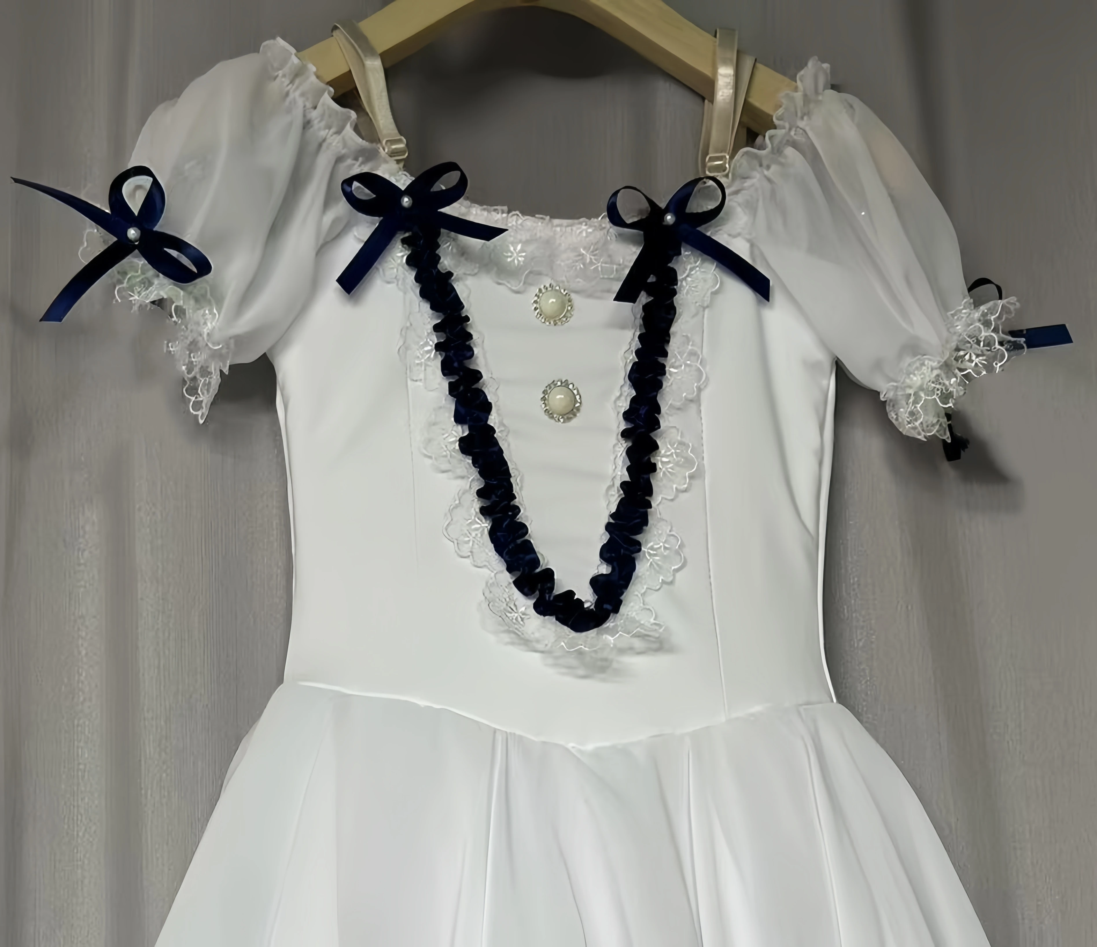 

Романтическое длинное балетное платье для взрослых и женщин, детское платье балерины, белый танцевальный костюм, пачка, балетная одежда для девочек