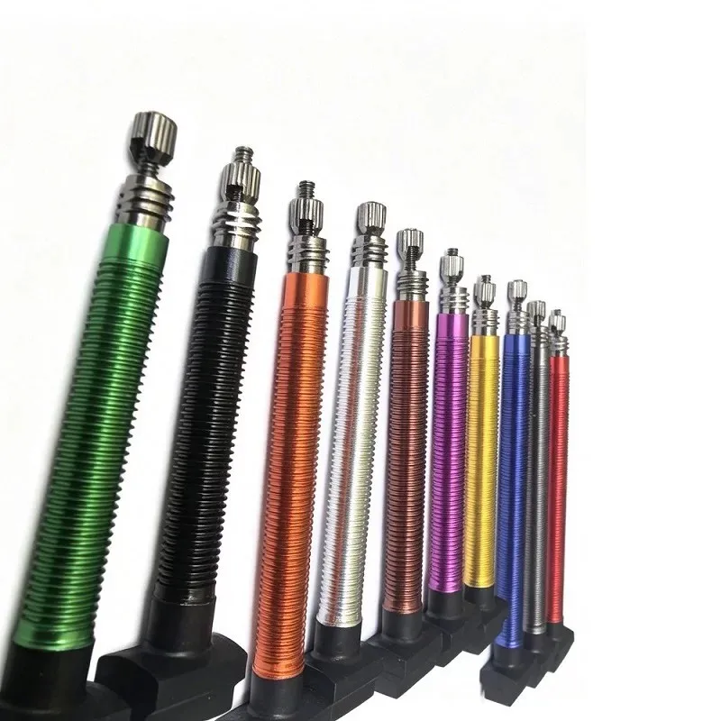 BHE CNC Presta Tubeless-Ventile aus Aluminiumlegierung 60/80mm für Rennräder, Fahrradfelgenventil aus Aluminiumlegierung – Detail 5