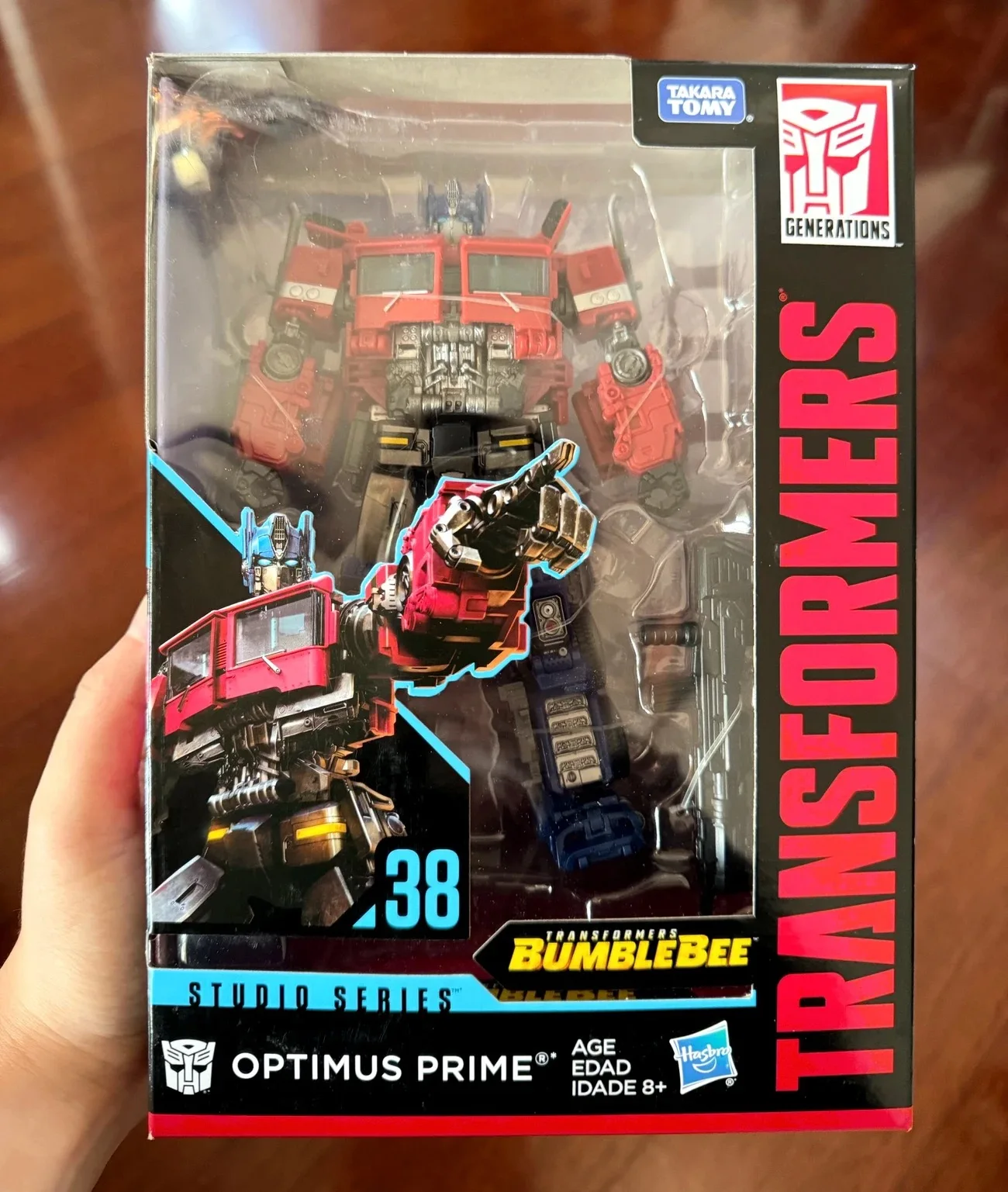 In Voorraad Hasbro Transformatie Speelgoed SS38 OP Convoy Movie Studio Serie Voyager V Robot Autobots Actiefiguren Kids Gift Hobby