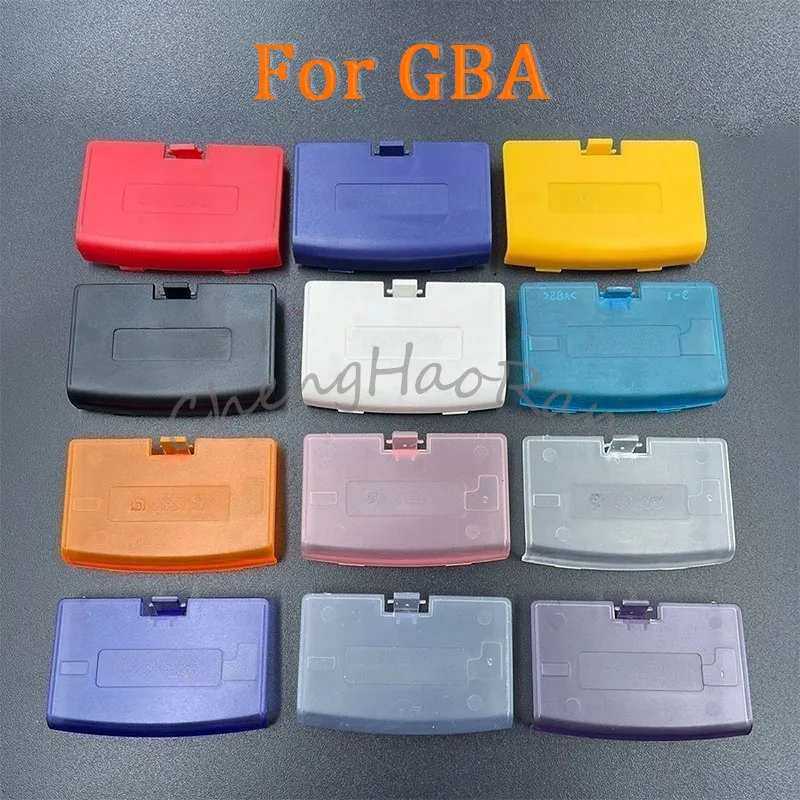 1pc 17colors Battery Cover Back Door Lid Replace For Nintendo Gameboy Advance GBA Console Back Door Case Repair Accessories