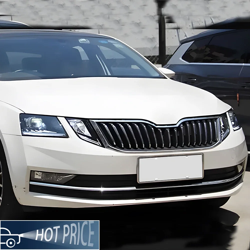 

Для Skoda Octavia 2018-2020 автомобильные передние фонари в сборе, обновленные светодиодные автомобильные фары, высококачественные линзы проектора, автомобильные аксессуары