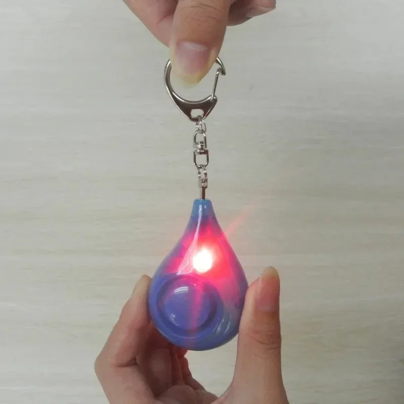 Water Drop Personal Anti-wolf Artifact Portable Bag Alarm Explosion Ladies Anti-wolf Alarm Self Defense Keychain Alarm