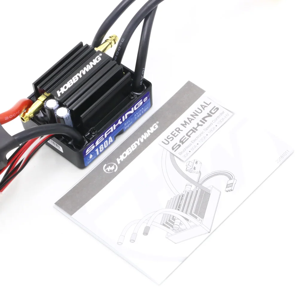 RC R/c 레이싱 보트용 HobbyWing SeaKin V3 180A BL 모터 ESC 6V/5A BEC