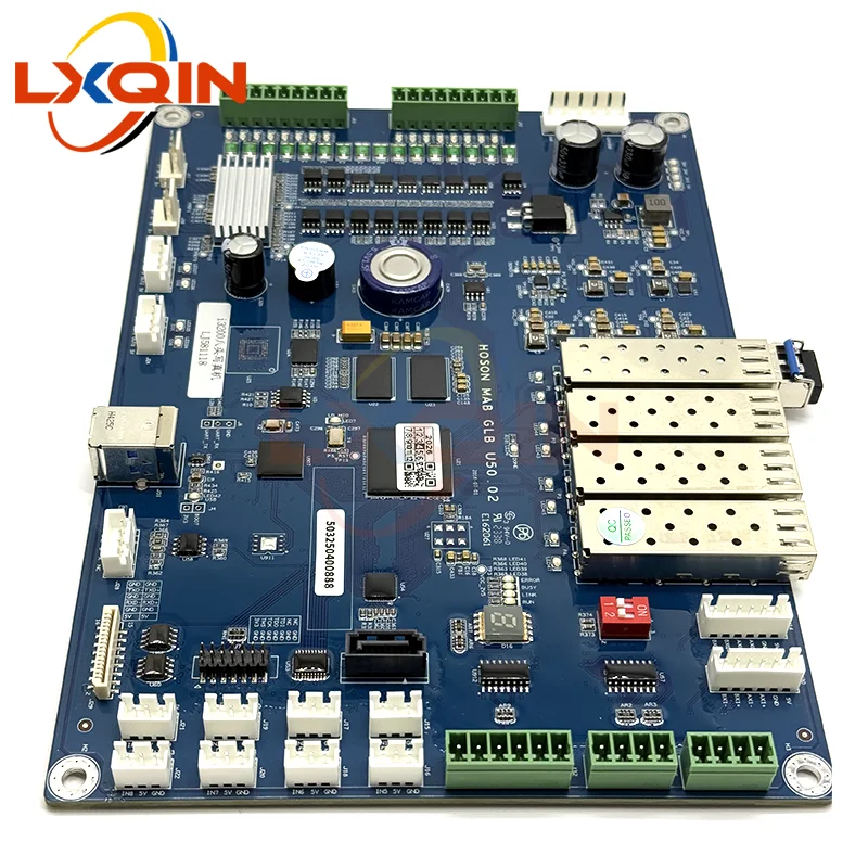 LXQIN I3200 6 Head 8 Head Main Board for Epson i3200 Print head for Sublimation/ UV//Eco Solvent Roll-to-roll Printer large form