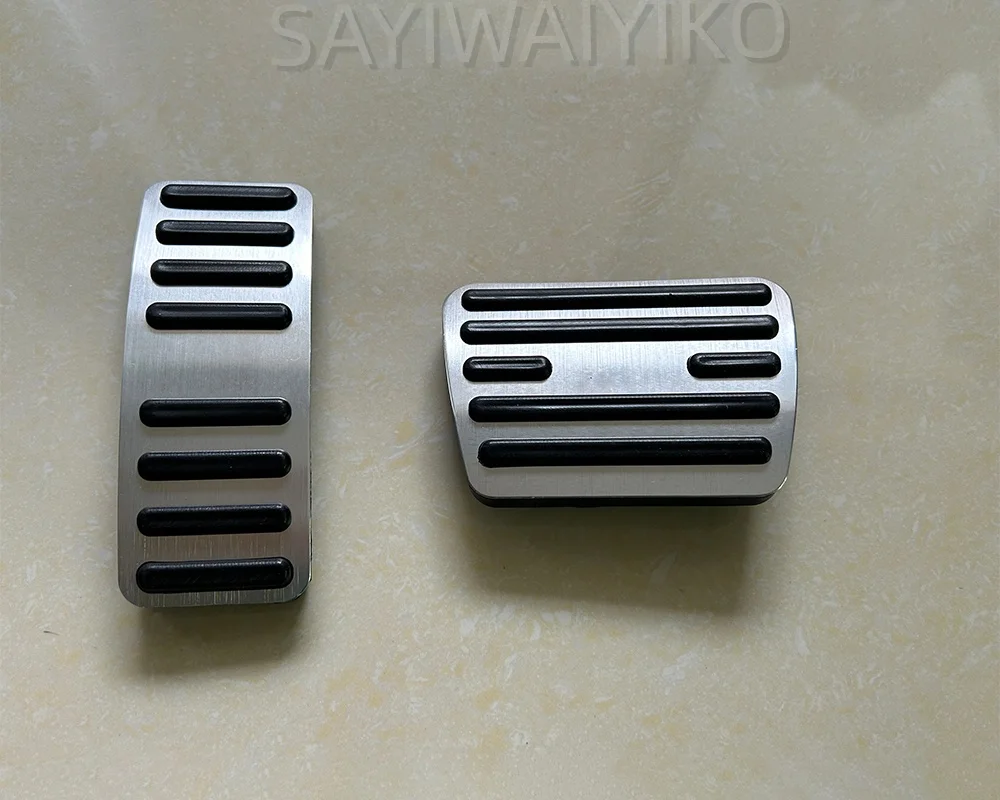 Car Gas Brake Pedal For MG MG5 5 MG6 6 RX5 2021-2025 2022 2023 Rubber Anti-Slip Alloy Footrest Foot Cover Pad Accessories