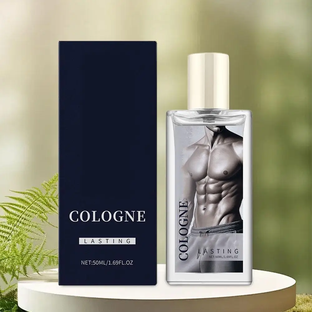 50ml New Men's Gulong Perfume Attracts Women To Show Men's Charm Delicate Fragrance Long Lasting Muscle Men's Eau De Toilette