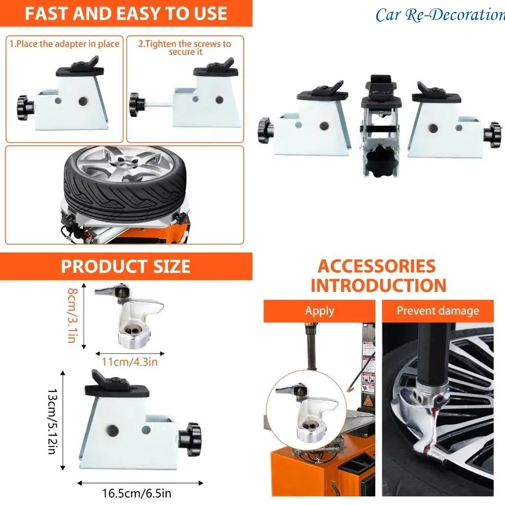 

R58D Jaw Clamps For Auto Motorbike Tire Repair Changing Machine Tire Changer Adapters