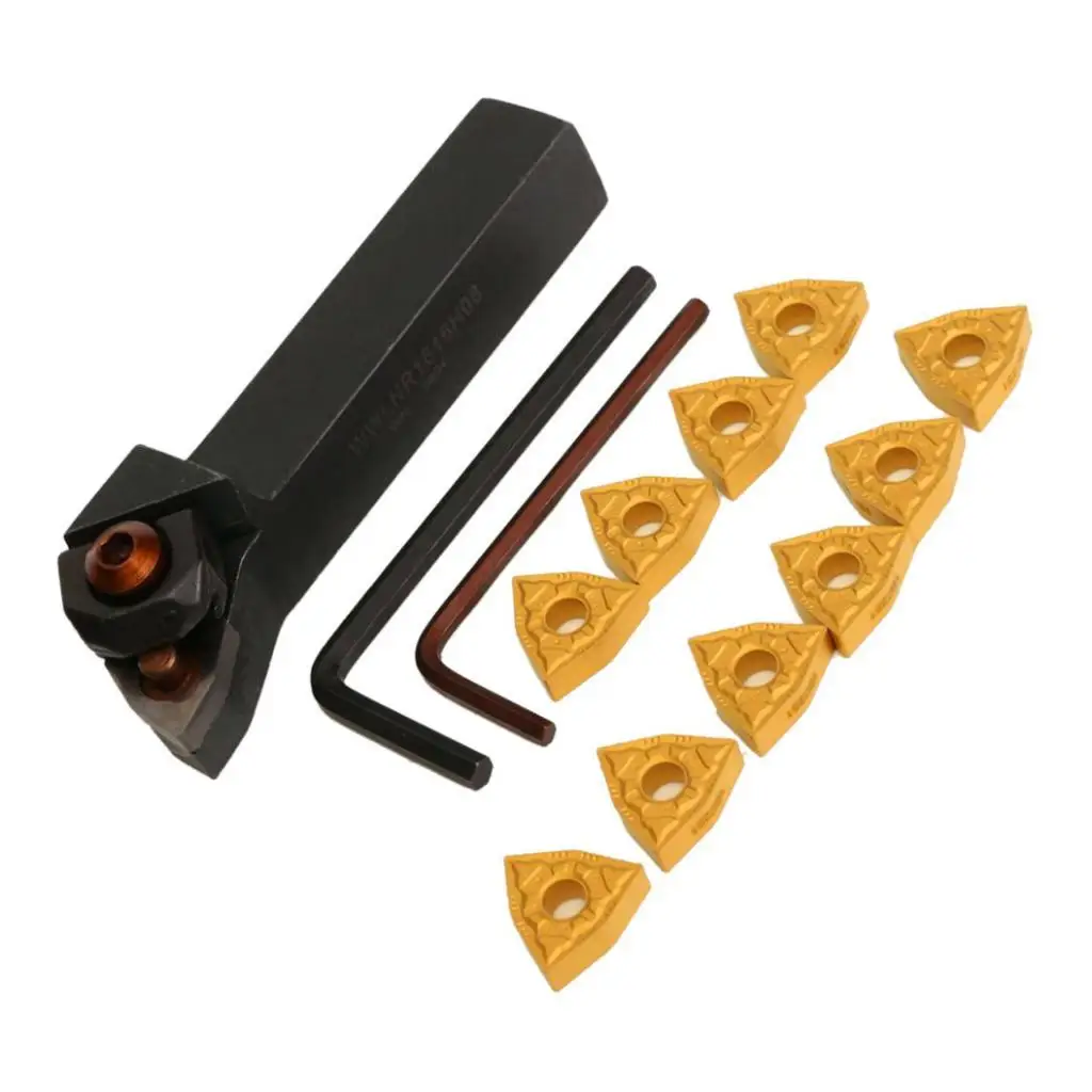 超硬インサートボーリングバー、レンチ、wwlnr1616h08、wnmg0804、10個、2個