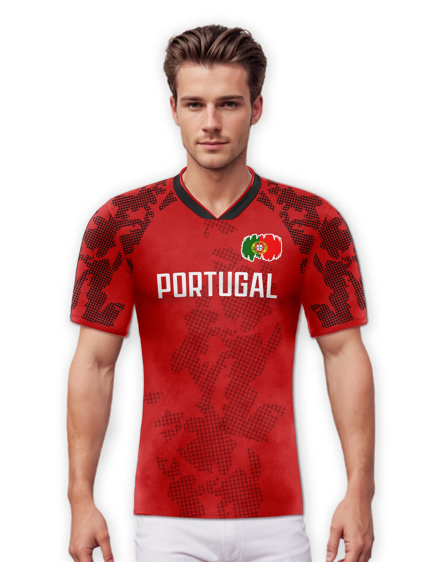 Custom Portugal Soccer Jersey 2026 Personalized Name Number National Team Football Shirt for Men Women Kids