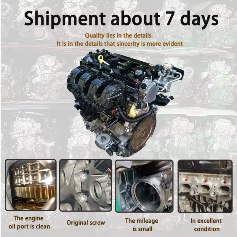 

【2025】Высококачественный автомобильный двигатель в сборе 204PT для Ford Mustang 2.3T с турбонаддувом