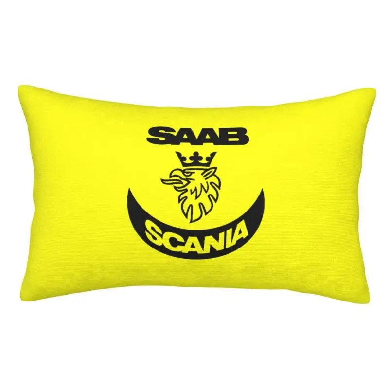 

Оригинальная шведская Автомобильная подушка Saabs Scanias, роскошная Автомобильная подушка, прямоугольная наволочка