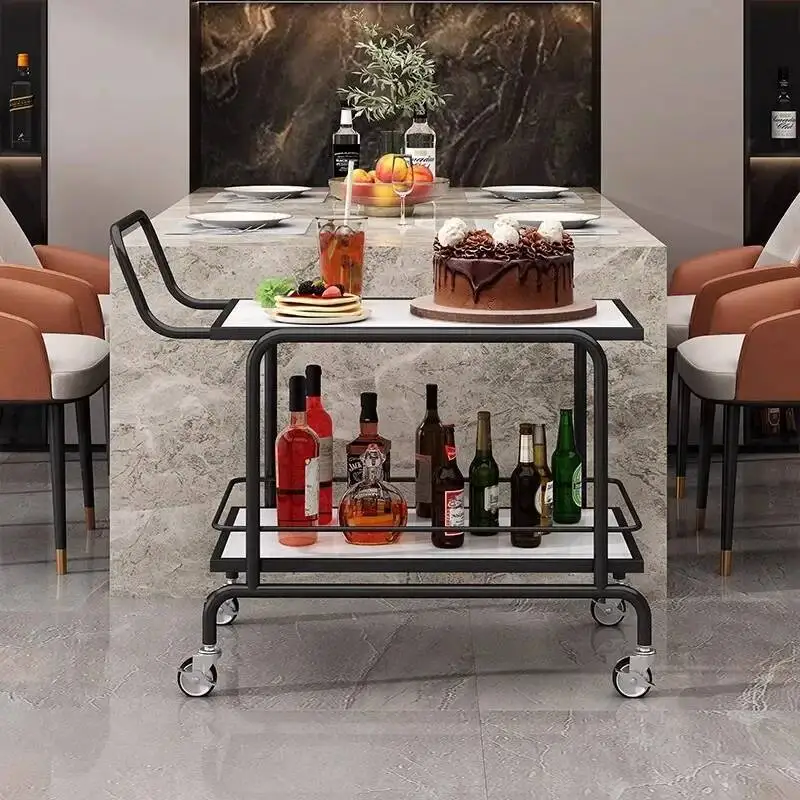 عربة جمالية مساعدة عربة عيادة المهنية تصفيف الشعر ماكياج التجميل عربة عجلات سيارة الذهب مانيكير الأثاث #4