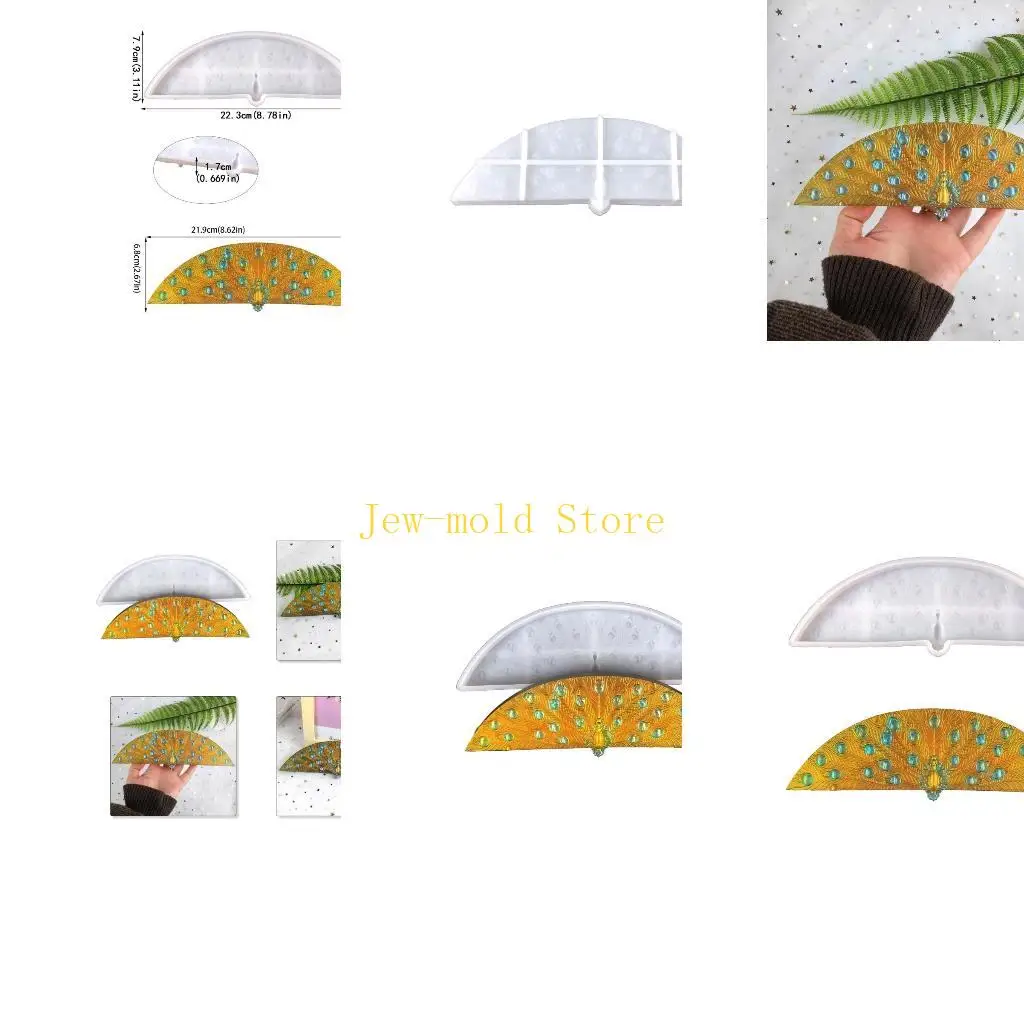 

C71b Силиконовые формы в форме павлины