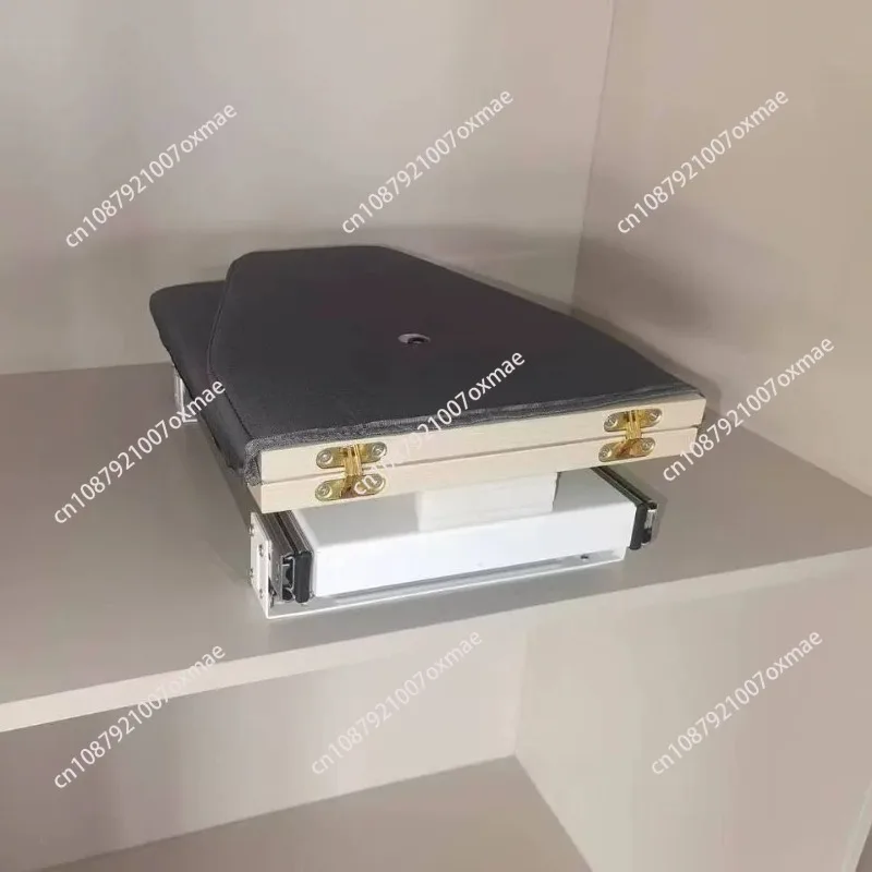 Wardrobe Damping Ironing Board Hidden Push-pull Folding Iron Rack Cloakroom Built-in Telescopic Rotating Ironing Board