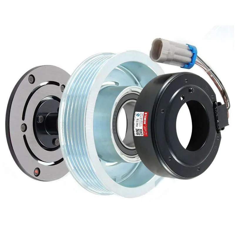 SD6V12 Auto AC Compressor & Clutch for Fiat Punto Qubo Opel Astra Punto Peugeot Alfa 51803075 71792267 13106850 4706817 6854055