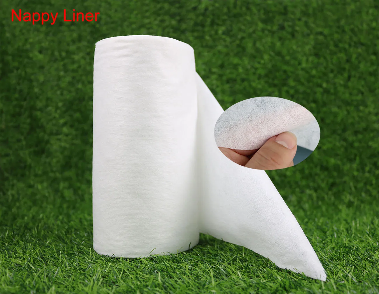 Nappy Liners Rolls Flushable for reusable/cloth nappy Bamboo or Paper -100 sheets/ 1 Roll