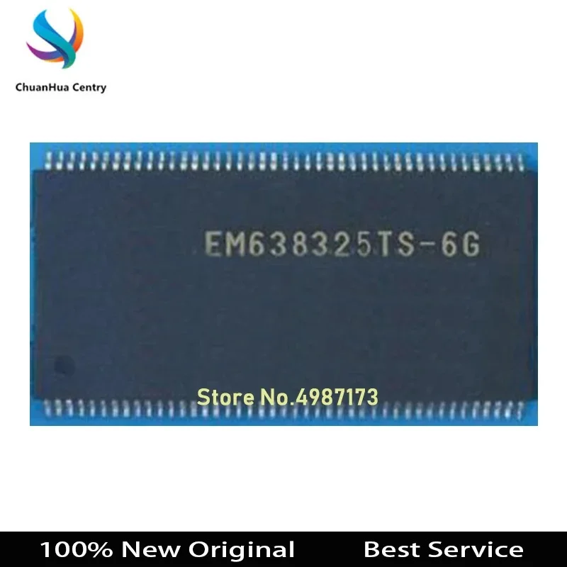 1 Pcs/Lot EM638325TS-6G TSOP86 100% New and Original In Stock