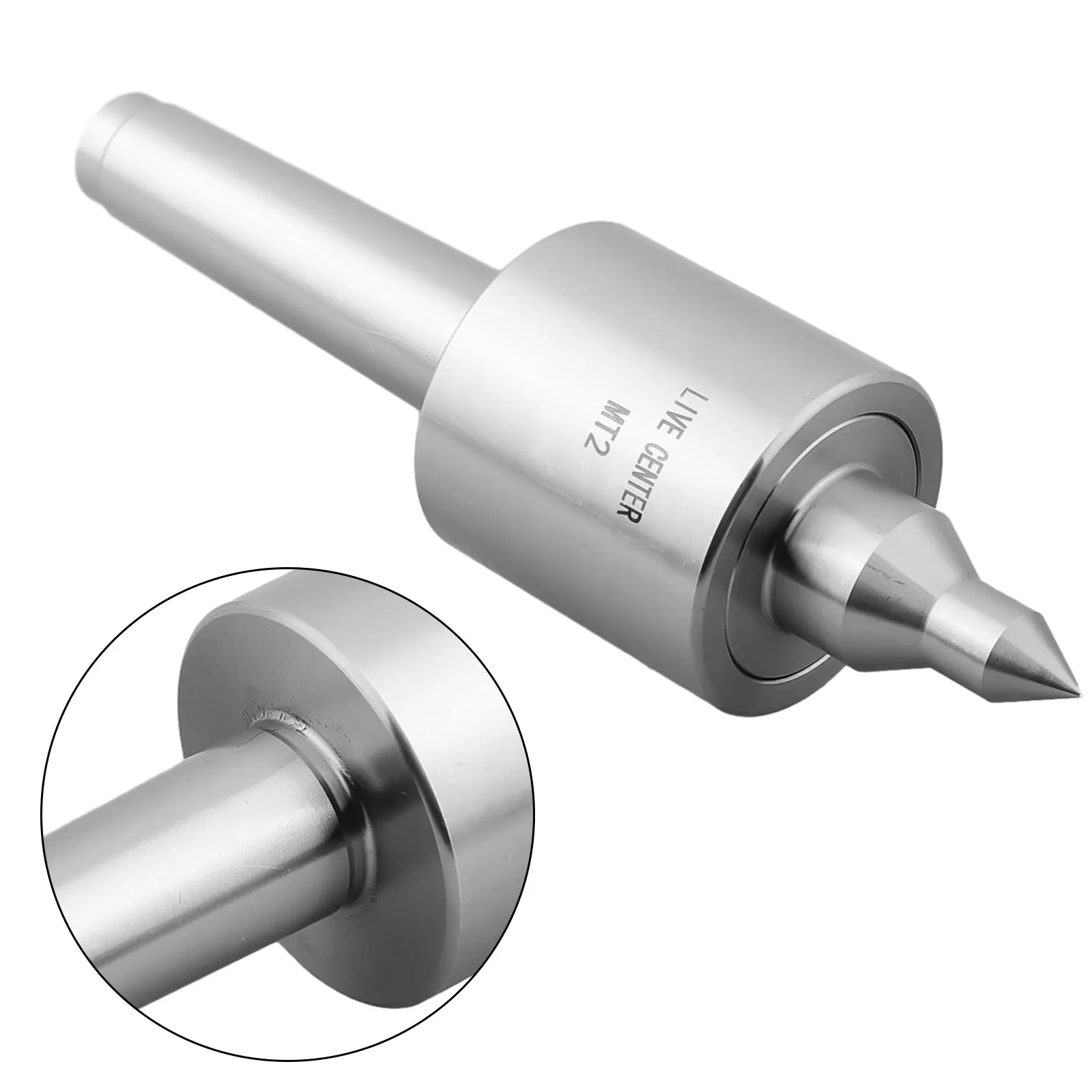 Accessories Center Taper High Precision MT2 Silver Turning Tools Live Revolving Center High Quality Practicall