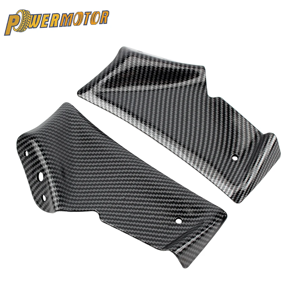 

Для YAMAHA MT-10 MT 10 SP MT10 2022-2024 мотоциклетная спортивная прижимная сила голые фронтальные спойлеры аэродинамическое крыло передний спойлер комплект