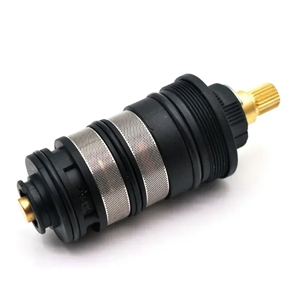 

Brass Thermostatic Valve Spool Hot Cold Water Universal Faucet Cartridge Shower Mixer Valve Tap Shower Mixing Valve Repair Kit
