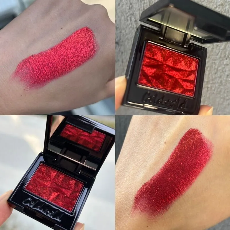 Nuovo colore! Ombretto camaleonte, ombretto rosso freddo e selvatico