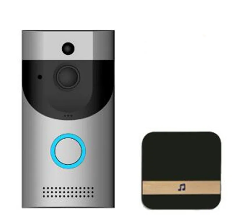 2MP 1080P B30 Battery Power WIFI IP Doorbell Visual Video Door Phone Long Time Standby Intercom Door Entry Peephole Viewer