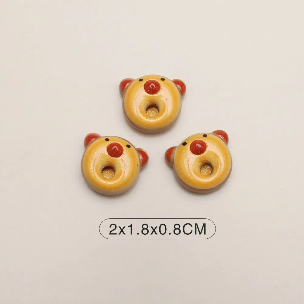 Mehrfarbiges Puppenhaus-Brotregal, gemischtes Muster, Foto-Requisite, Miniatur-Simulation, Brotszene, Herstellung von Harz