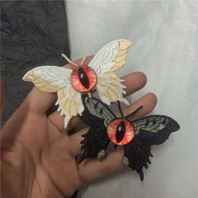 Sick and Delicate Loli Girl Butterfly Hair Clip Lolita Dark Goth Sweet Mourning Series