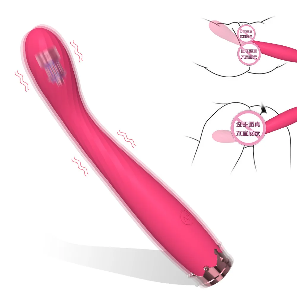 Beginner G-Spot Vibrator for Women 8 Seconds to Orgasm Finger Shaped Vibes Nipple Clitoris Stimulator Sex Toys for Adult Female