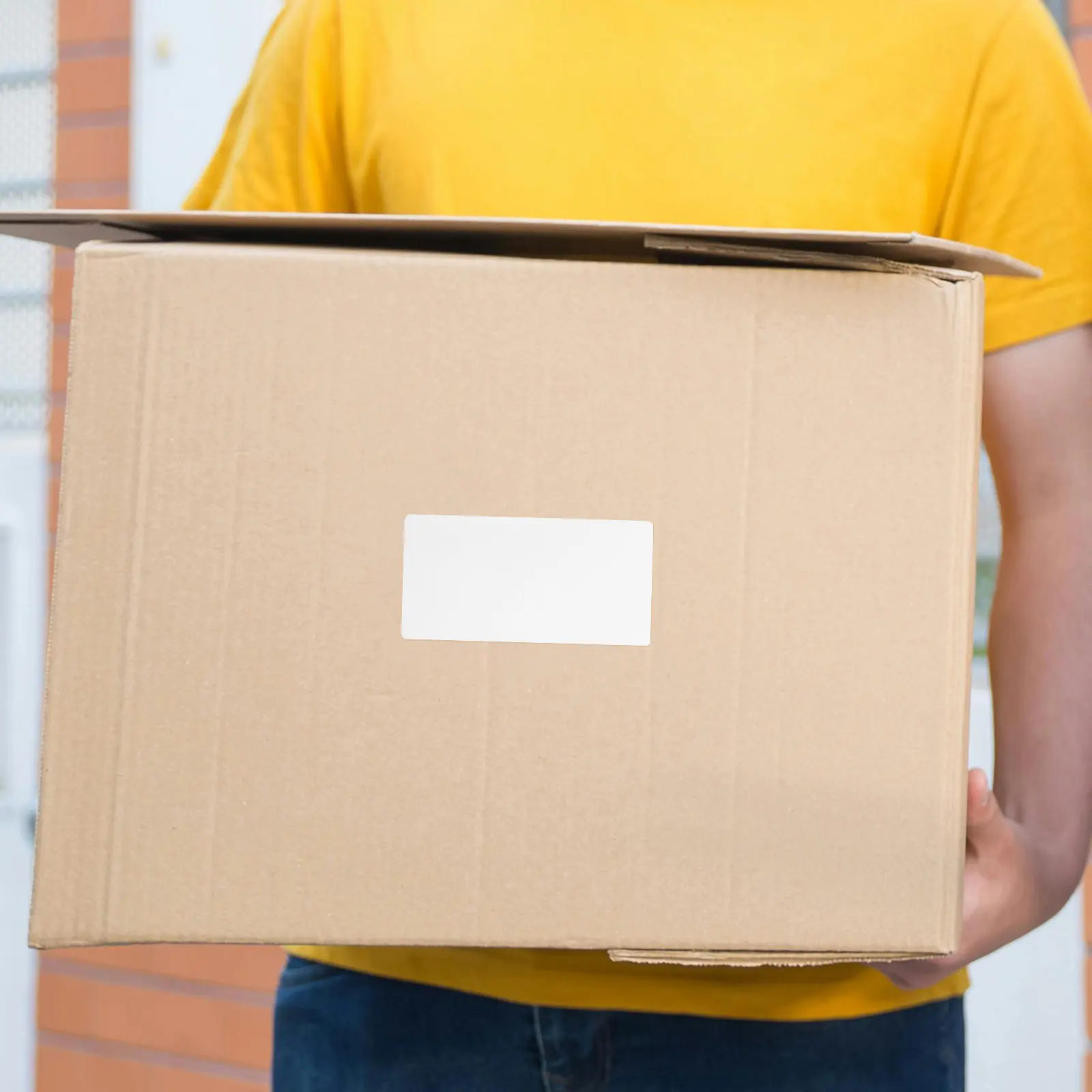 

1 шт. рулон этикеток для прямой термопечати, самоклеящиеся наклейки для доставки, для малого бизнеса, водостойкие, маслостойкие, термоэтикетки для именных бирок