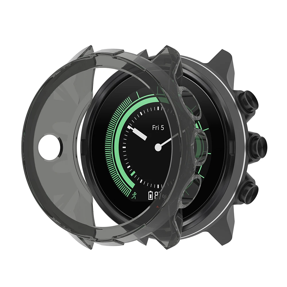 TPU Case Covers Protector for Dial Wristwatch Frame Fashionable Present for Suunto 9 Baro Spartan Sport Wrist HR Baro