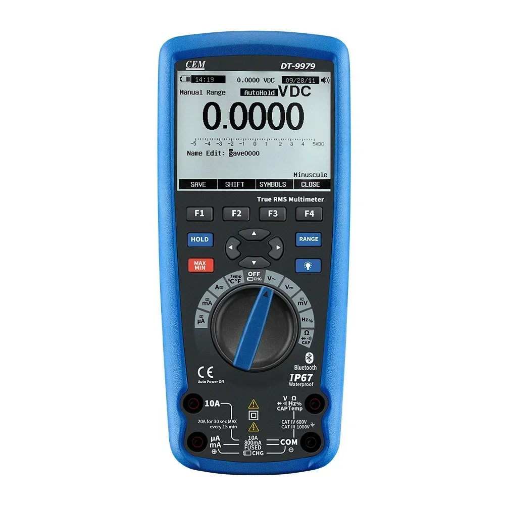 

2025 CEM DT-9979 True RMS Digital Multimeter Tester AC DC 50000 counts Original Manufacturer